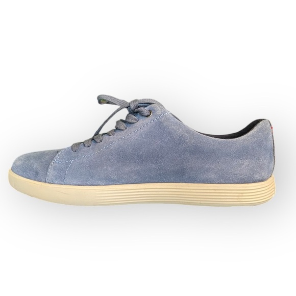 C5 Cole Haan Blue Suede Grand Courtside - Picture 2 of 14